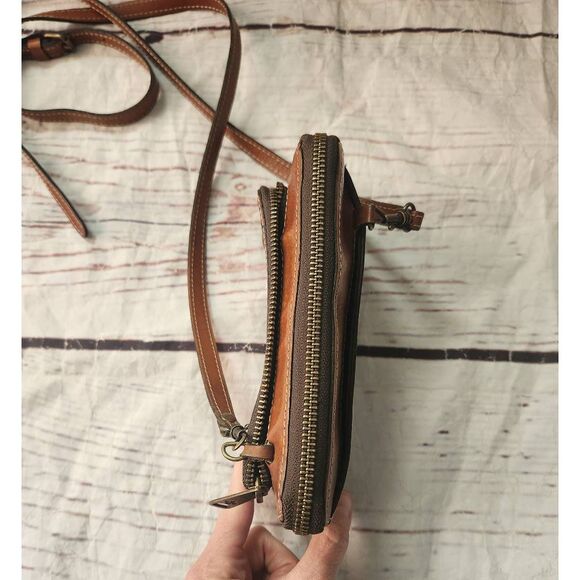 Patricia Nash Blooming Tulips Small Crossbody - Picture 5 of 7